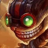 Ziggs champion icon for Wild Rift - Mid Lane